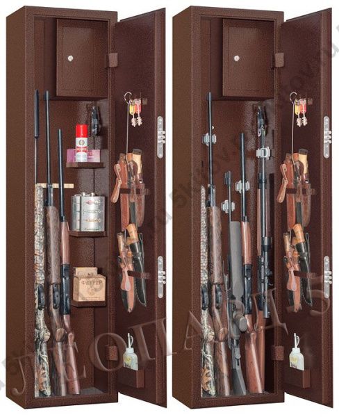 Оружейный сейф GunSafe Леопард-5 в Москве купить в интернет магазине - 5 Китов