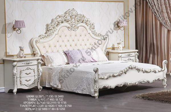 Кровать 1,8 Венеция Style АРД, крем в Москве купить в интернет магазине - 5 Китов