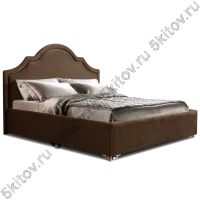 Кровать 1,8 Queen с подъемным механизмом, шоколадный ликёр