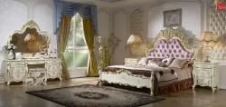 Комплект спальни София KRS (кровать 1,8м, 2 тумбы, комод высокий 5 ящиков) в Москве купить в интернет магазине - 5 Китов