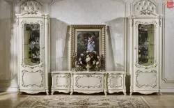Комплект гостиной Венеция (витрины левая,правая, тумба ТВ) в Москве купить в интернет магазине - 5 Китов