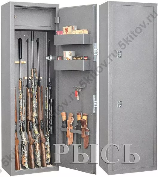 Оружейный сейф GunSafe РЫСЬ в Москве купить в интернет магазине - 5 Китов