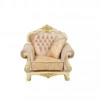 Кресло Илона, крем (золото) в Москве купить в интернет магазине - 5 Китов
