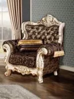 Кресло Валенсия, крем(черное золото)
