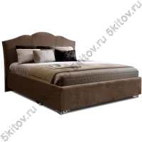 Кровать 1,4 Lotos с подъемным механизмом, шоколадный ликёр