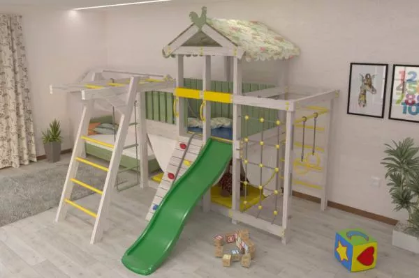 Игровой комплекс-кровать Савушка Baby - 4 в Москве купить в интернет магазине - 5 Китов