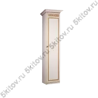 Шкаф 1-дверный для белья Карина-3, беж (левый, правый)