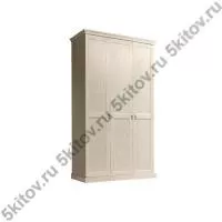 Шкаф 3-х дверный для белья Венеция (без зеркал), дуб седан