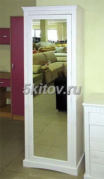 Шкаф с зеркалом Д 7111-05 Неаполь, белый в Москве купить в интернет магазине - 5 Китов