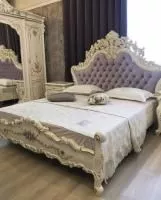 Кровать 1,8 Венеция Классик АРД, крем